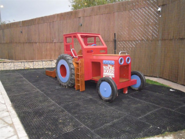 Front Whole Food Cheltenham Red Play Tractor