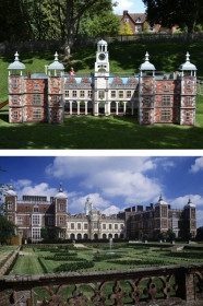 Hatfield House Miniature Replica Play Area And Original