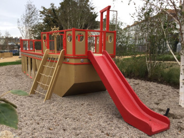 Slide And Climb Net Dreamland Play Pirate Ship