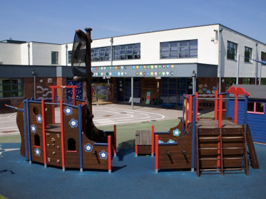St Marys School Pirate Ship Play Area