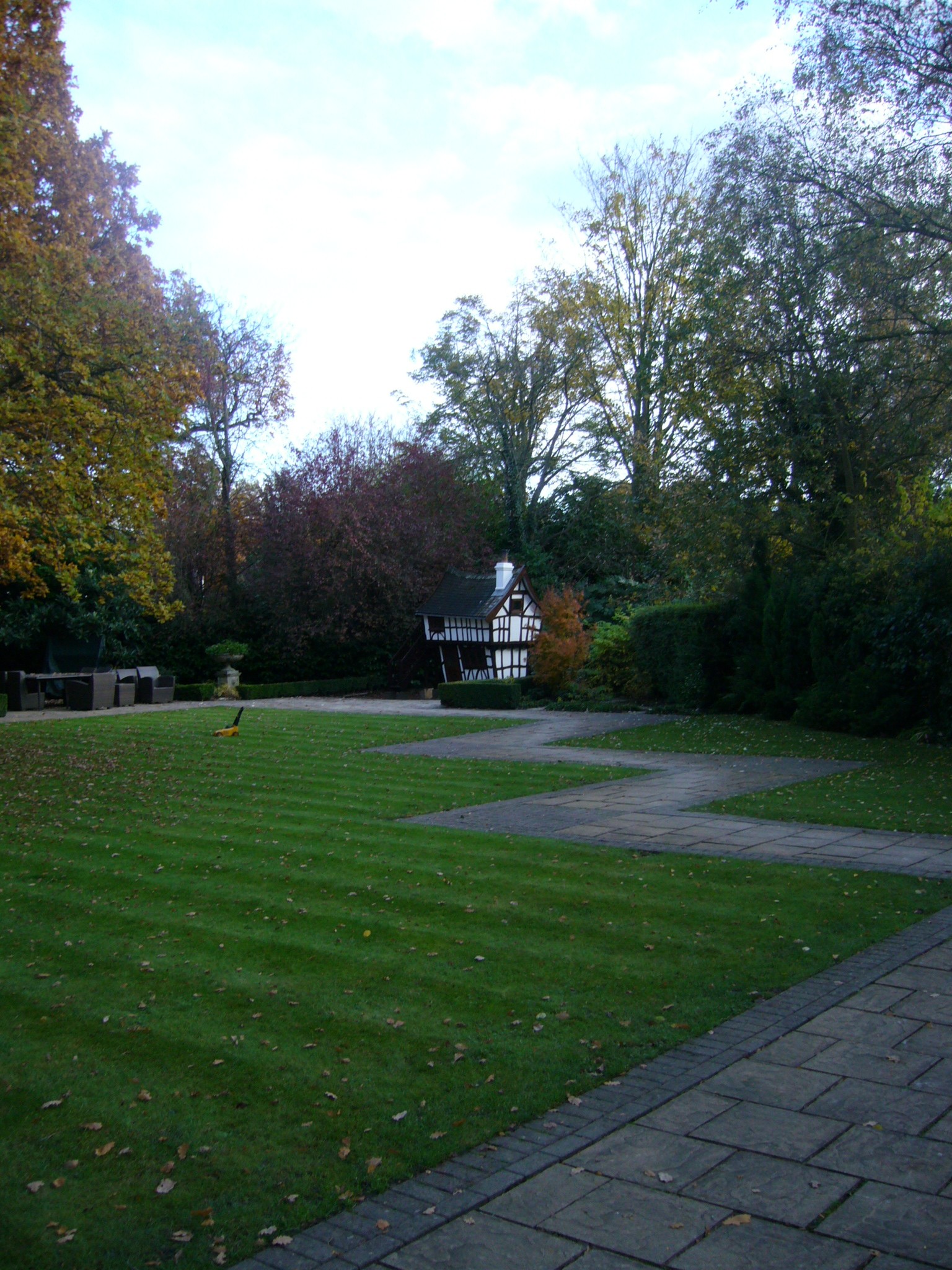 Back Of The Garden Tudor House Custom Made Wooden Childrens Playhouse Wendy House 1