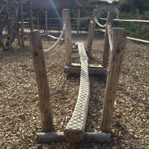 Balance Beam Knockhatch Fort Chestnut Wood Adventure Play Area E1516348912963