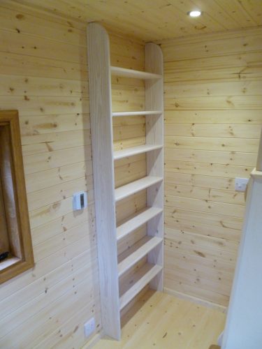 Book Shelf Pinewood Hideaway Custom Built Bespoke Treehouse Playhouse