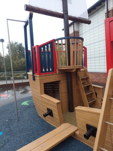 Crows Nest And Plank The Grange School Pirate Ship Play Area E1483978916574 Crows Nest And Plank The Grange School Pirate Ship Play Area E1483978916574