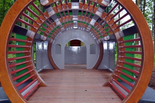 Front View Interior Childrens Play Area Replica Gwr Steam Train And Station At Wallington Hall Front View Interior Childrens Play Area Replica Gwr Steam Train And Station At Wallington Hall
