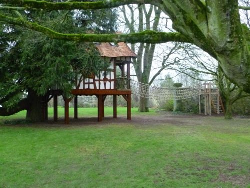 Hidden By Trees Pinewood Hideaway Custom Built Bespoke Treehouse Playhouse