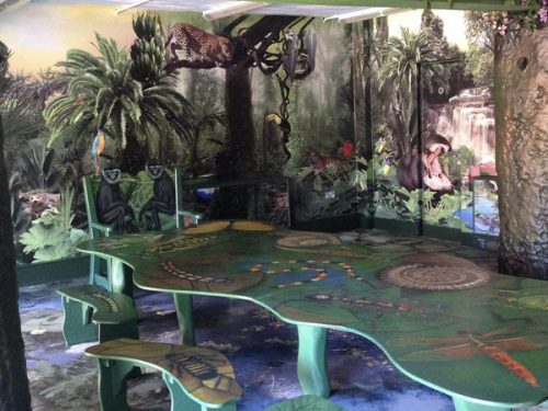 Jungle Party Room And Themed Seating At Bristol Zoo