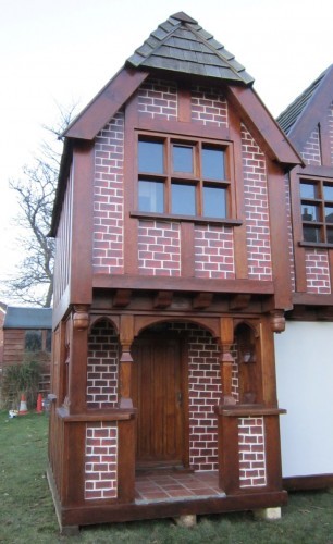 Little Lodge Playhouse Wendy House Revamped Front Close Little Lodge Playhouse Wendy House Revamped Front Close