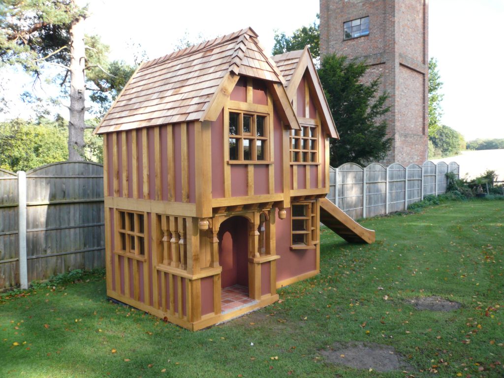 Main View Little Lodge Childrens Playhouse Wendy House Miniature Replica Main View Little Lodge Childrens Playhouse Wendy House Miniature Replica