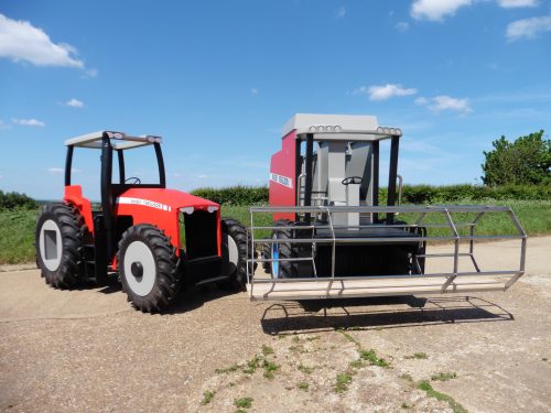 Massey Ferguson Play Tractor And Combine Harvester Kongeparken Norway