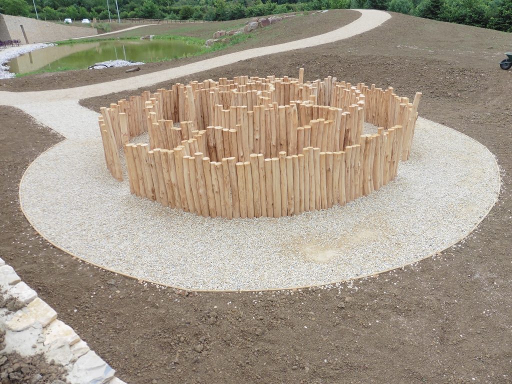 Newly Installed Westmorland Gloucester Services M5 Outdoor Play Area Maze Labyrinth Newly Installed Westmorland Gloucester Services M5 Outdoor Play Area Maze Labyrinth