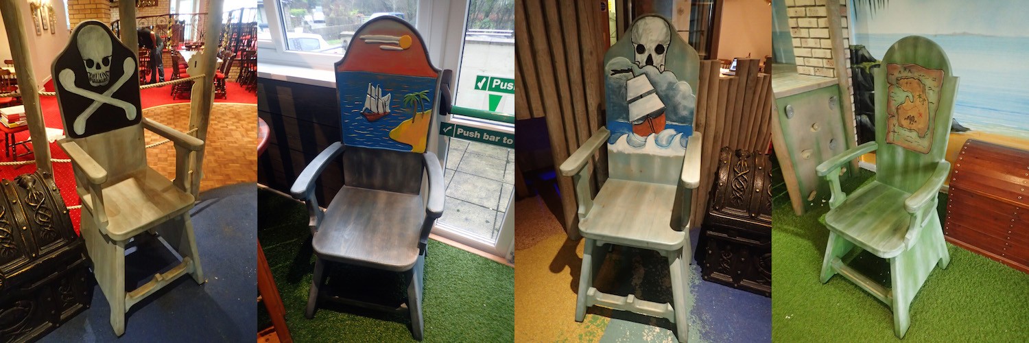 Pirate Themed Seats At Smugglers By Flights Of Fantasy