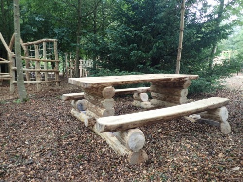 Rustic Wooden Picnic Bench By Flights Of Fantasy Rustic Wooden Picnic Bench By Flights Of Fantasy