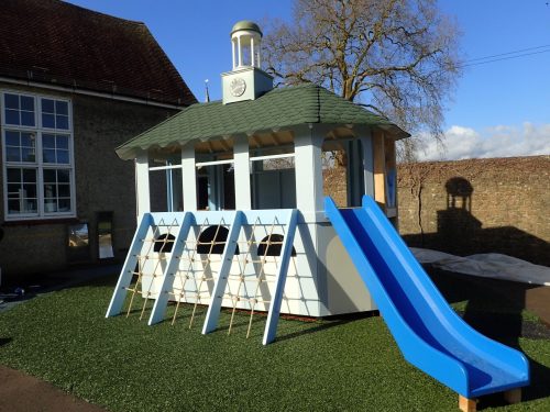Slide Moss Lane School Godalming Pepperpot Miniature Replica Play Area Slide Moss Lane School Godalming Pepperpot Miniature Replica Play Area