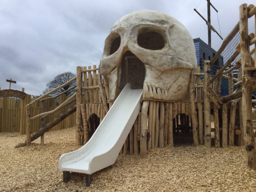 Slide And Skull Folly Farm Pirate Play Area Playground Slide And Skull Folly Farm Pirate Play Area Playground