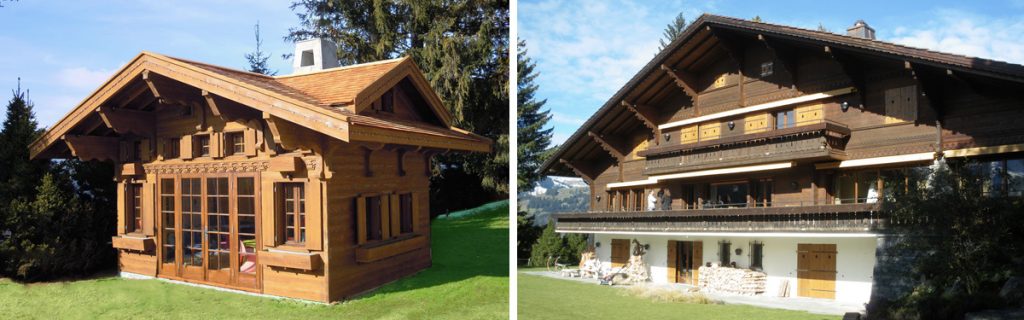 Swiss Chalet Replica Playhouse