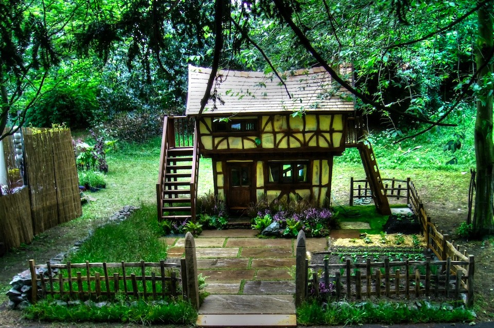 Tudor Cottage Style Bespoke Childrens Playhouse Wendy House At Rhs Chelsea Flower Show