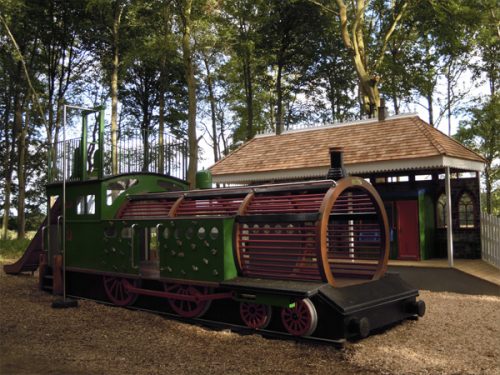 Wallington Hall Station And Locomotive Themed Forest Play Area Wallington Hall Station And Locomotive Themed Forest Play Area