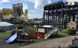 anderton boat lift miniature replica play area
