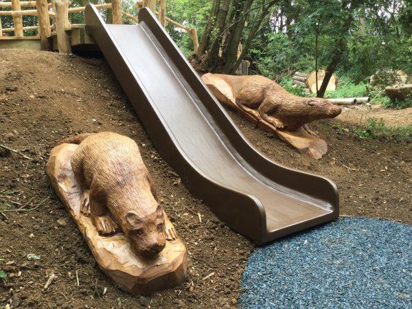 slide and otters rushden lakes play area 1