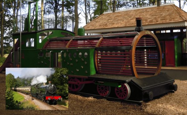 wallington hall gwr steam engine play replica wallington hall gwr steam engine play replica