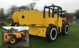 yellow farm teleporter play replica
